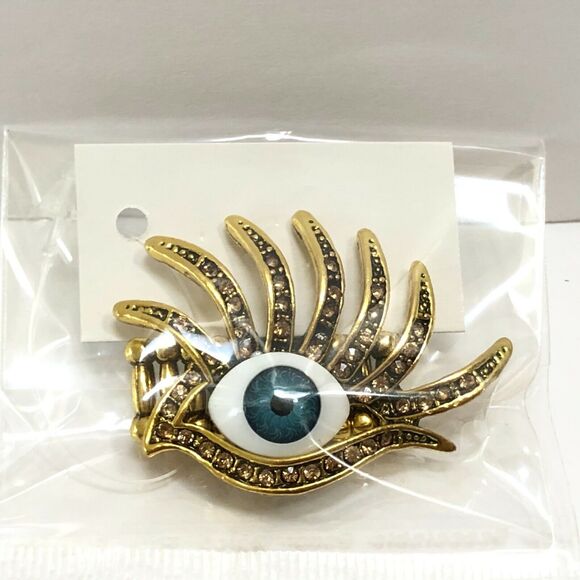 Spider Earrings Eye Ring Rhinestone 4 Halloween Costume Jewelry Gothic Steampunk - Picture 9 of 10